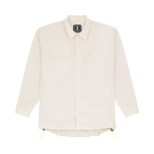 Casual Oversized Work Shirt in het wit Dickies , White , Heren