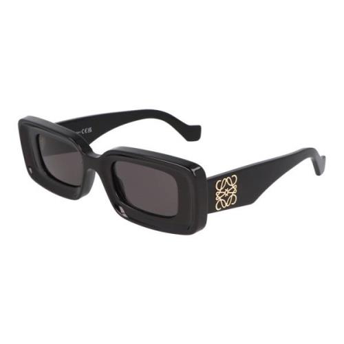 Gedurfde zonnebril met onregelmatige vorm Loewe , Black , Unisex