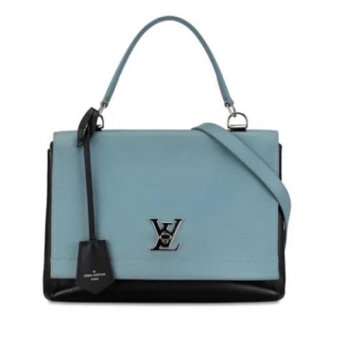 Pre-owned Leather louis-vuitton-bags Louis Vuitton Vintage , Blue , Da...