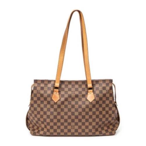 Pre-owned Coated canvas shoulder-bags Louis Vuitton Vintage , Brown , ...