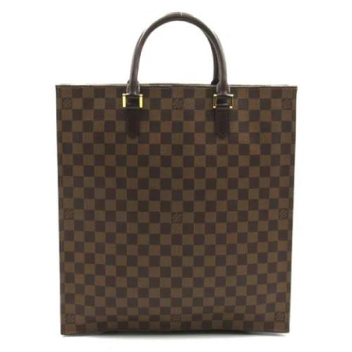 Pre-owned Canvas louis-vuitton-bags Louis Vuitton Vintage , Brown , Da...