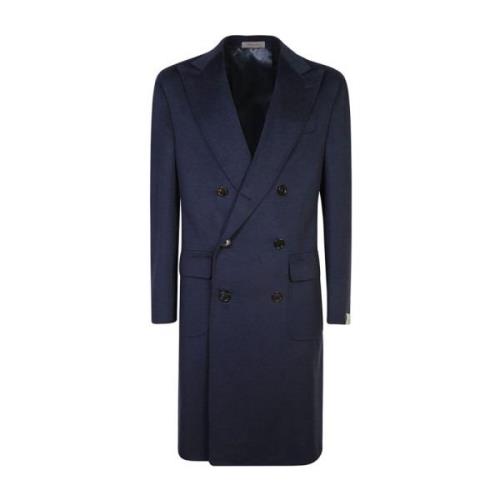 Blauwe Winterjassen Corneliani , Blue , Heren