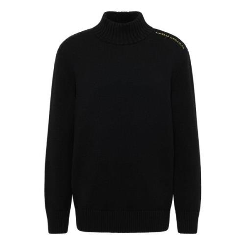 Urban Statement Sweater - Divenuto Carlo Colucci , Black , Heren