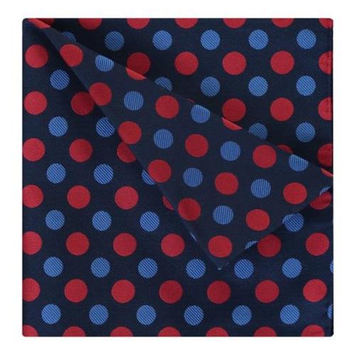 Zijden zakdoek met polka-dot Emporio Armani , Multicolor , Heren