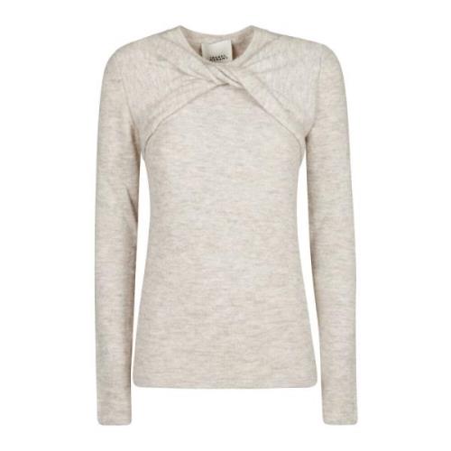 Gouden Kern Stijlvolle Ketting Isabel Marant , Beige , Dames