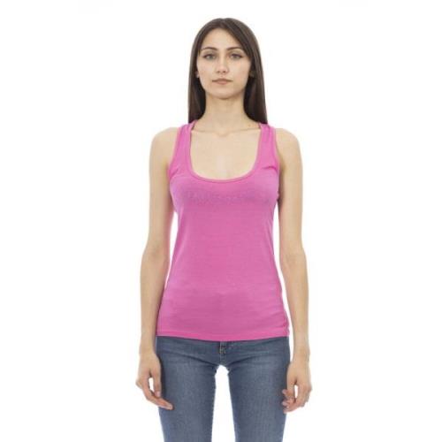 Kleding tanktops Just Cavalli , Pink , Dames