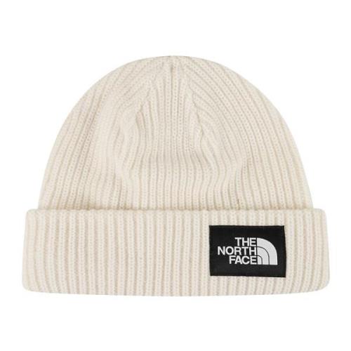 Witte Duin Salty Gevoerde Beanie The North Face , White , Heren