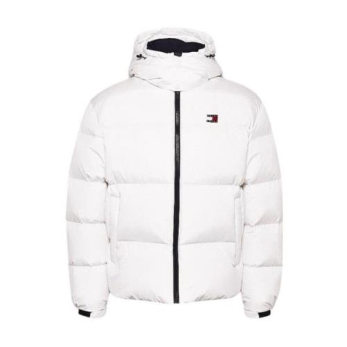 Stijlvolle Jas voor Mannen Tommy Jeans , White , Heren