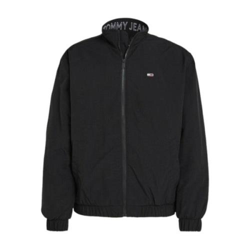 Stijlvolle Jas voor Mannen Tommy Jeans , Black , Heren