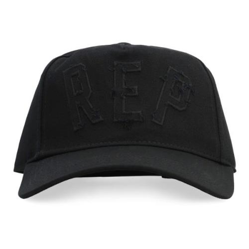 Katoenen Baseball Cap Represent , Black , Heren