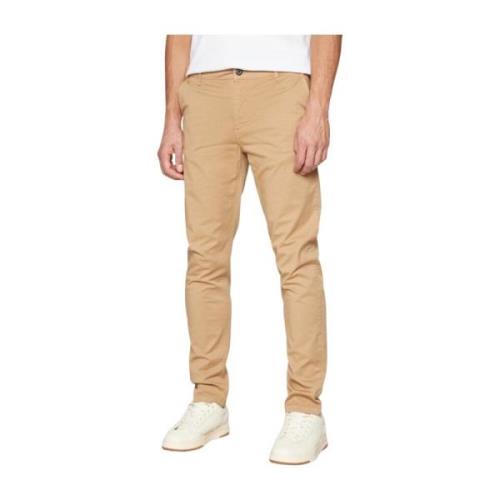 Beige Rits & Knoop Broek Lyle & Scott , Beige , Heren