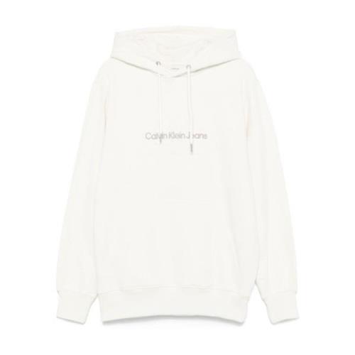 Witte Sweaters voor een stijlvolle look Calvin Klein Jeans , White , H...