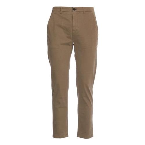 Slim Hazelnoot Chino Broek Department Five , Brown , Heren