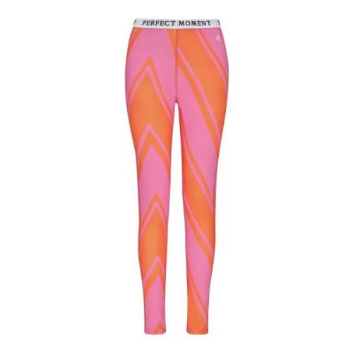 Ski Leggings Polyester Perfect Moment , Multicolor , Dames