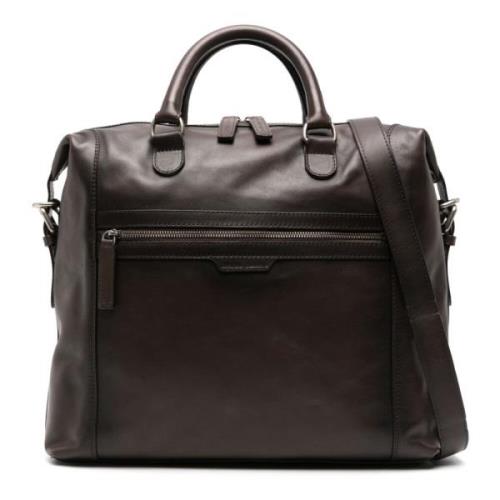 Leren Tas 'Jule/03' Ontwerp Officine Creative , Brown , Heren