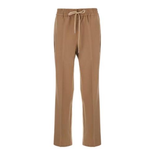 Bruine rechte broek Drole de Monsieur , Brown , Heren