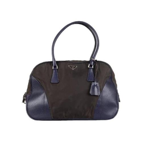 Pre-owned Leather prada-bags Prada Vintage , Black , Dames