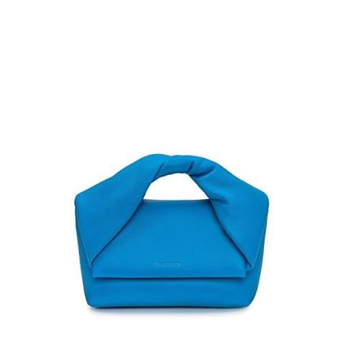 Stijlvolle Leren Tas JW Anderson , Blue , Dames