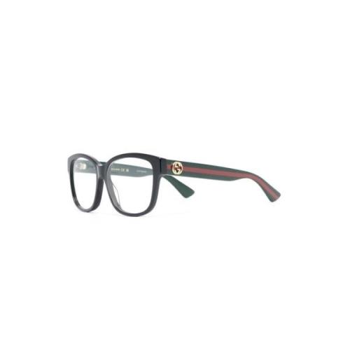 Gg0038On 011 Optical Frame Gucci , Black , Dames