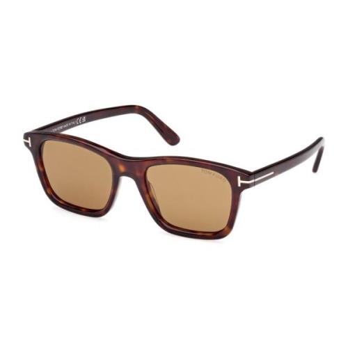 Stijlvolle bruine zonnebril Tom Ford , Brown , Heren