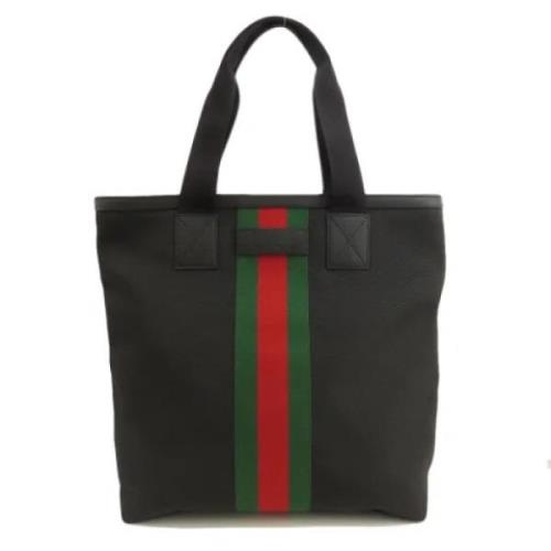 Pre-owned Canvas gucci-bags Gucci Vintage , Black , Dames