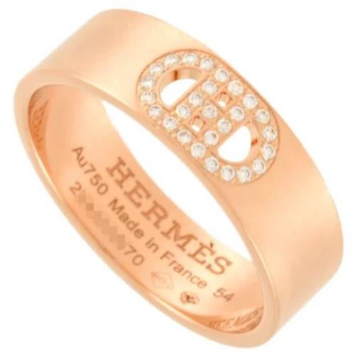 Pre-owned Rose Gold hermes-jewelry Hermès Vintage , Yellow , Dames