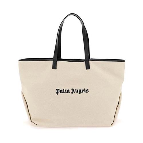 Stijlvolle Tas voor Dagelijks Gebruik Palm Angels , Beige , Dames