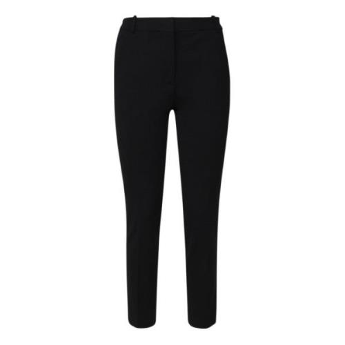 Zwarte elegante broek Cigarette-fit Pinko , Black , Dames