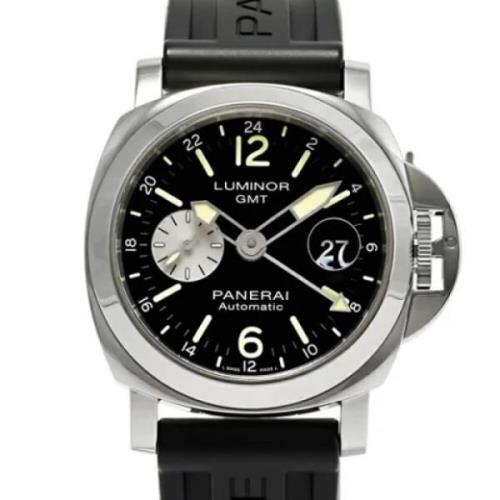 Pre-owned Stainless Steel watches Panerai Pre-owned , Black , Heren