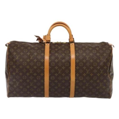 Pre-owned Canvas louis-vuitton-bags Louis Vuitton Vintage , Brown , Da...