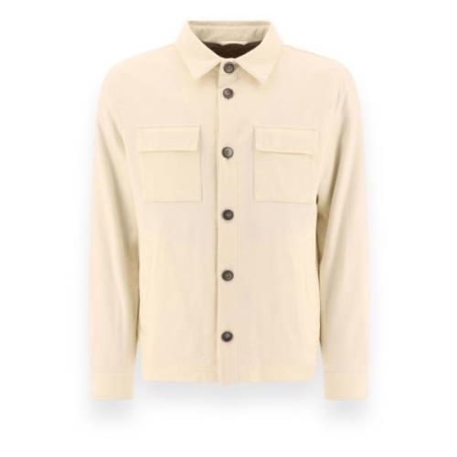 Herenjas Stijlvol en Trendy Herno , Beige , Heren