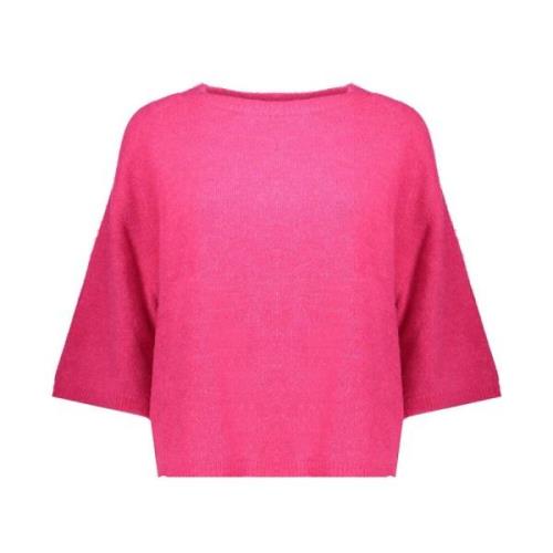 Pullover met korte mouwen Geisha , Pink , Dames