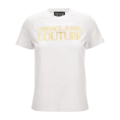 T-shirts en Polos Versace Jeans Couture , White , Dames