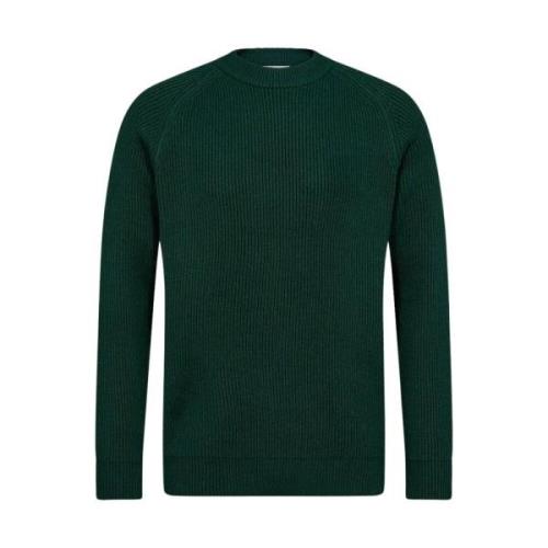 Gebreide Pullover Sweater Resteröds , Green , Heren