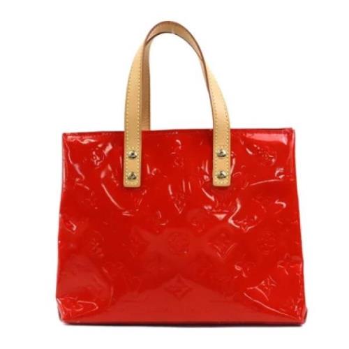 Pre-owned Leather louis-vuitton-bags Louis Vuitton Vintage , Red , Dam...