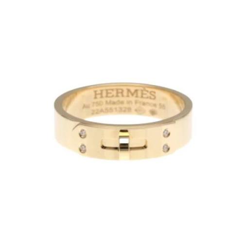 Pre-owned Rose Gold hermes-jewelry Hermès Vintage , Yellow , Dames