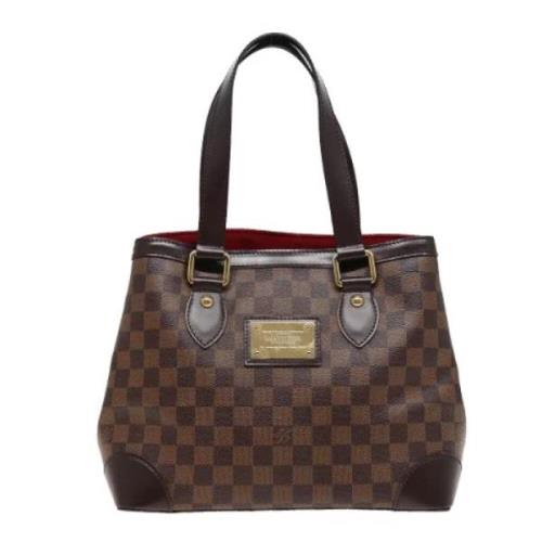 Pre-owned Canvas louis-vuitton-bags Louis Vuitton Vintage , Brown , Da...