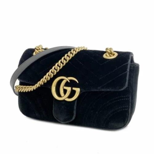 Pre-owned Fabric gucci-bags Gucci Vintage , Black , Dames