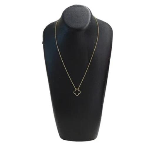 Pre-owned Yellow Gold necklaces Van Cleef & Arpels Pre-owned , Black ,...