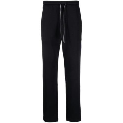 Donkerblauwe Joggingbroek Emporio Armani , Blue , Heren