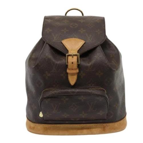 Pre-owned Canvas louis-vuitton-bags Louis Vuitton Vintage , Brown , Da...