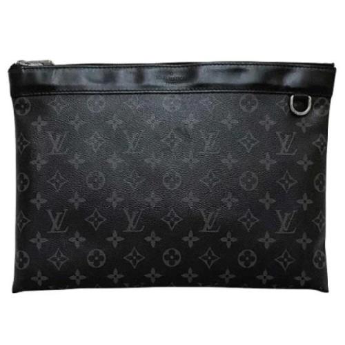 Pre-owned Leather louis-vuitton-bags Louis Vuitton Vintage , Black , H...