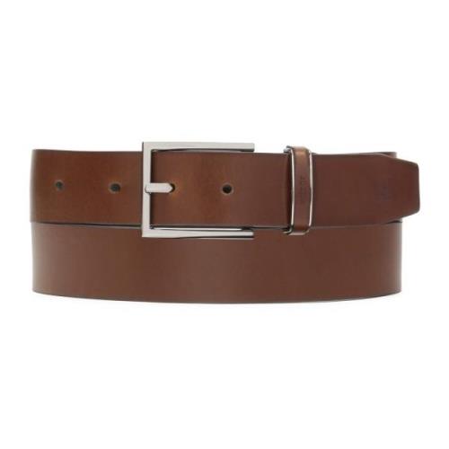 Bruine riem voor formele styling Kazar , Brown , Heren