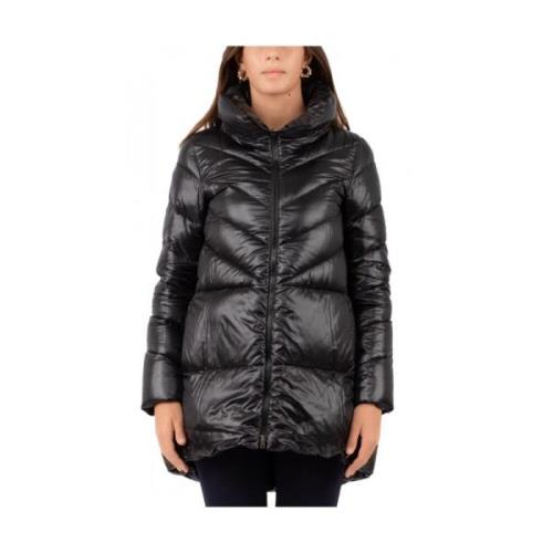 Dames Puffer Jas Herno , Black , Dames