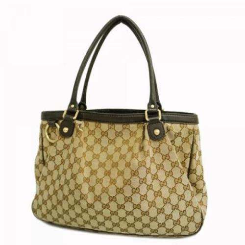 Pre-owned Canvas gucci-bags Gucci Vintage , Brown , Dames