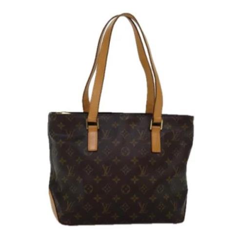 Pre-owned Canvas louis-vuitton-bags Louis Vuitton Vintage , Brown , Da...