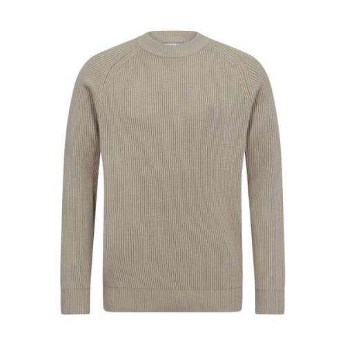 Gebreide Pullover Sweater Resteröds , Beige , Heren