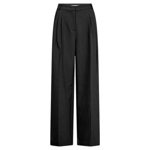 Plooi broek 31148 VolaCC Stijl Co'Couture , Black , Dames