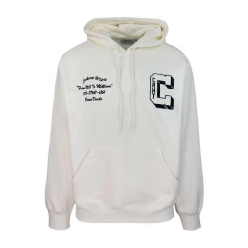 Witte Hoodie Eenden Sweatshirt Carhartt Wip , White , Heren