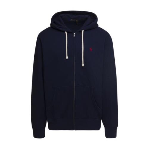 Blauwe hoodie met logo Polo Ralph Lauren , Blue , Heren